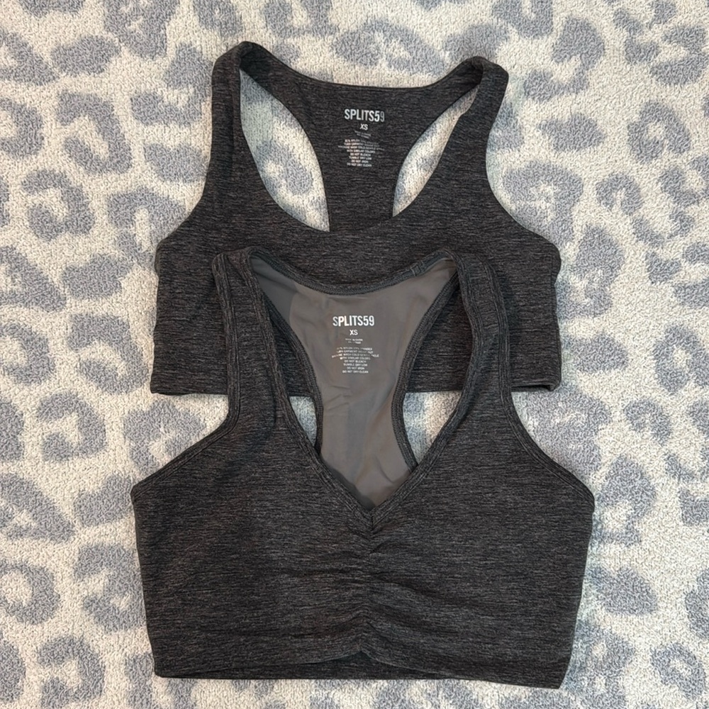 Like New Splits59 Two  Airweight Sports Bras